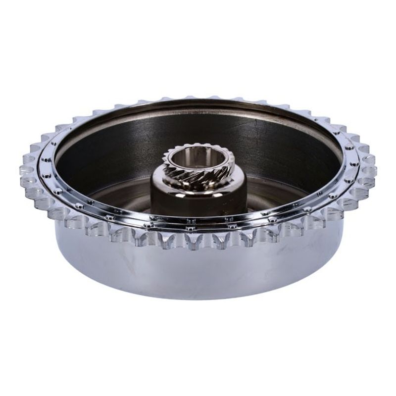 Bromstrumma med drev bak MCS 45" Flathead krom 45" WL models