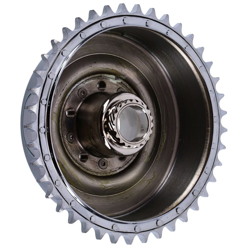 Bromstrumma med drev bak MCS 45" Flathead krom 45" WL models