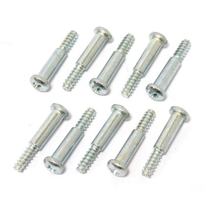 Monteringssats glas MCS krom H-D 73-98 (10-pack)