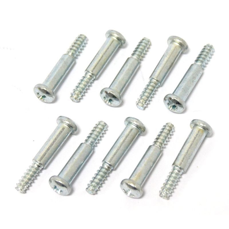 Monteringssats glas MCS krom H-D 73-98 (10-pack)