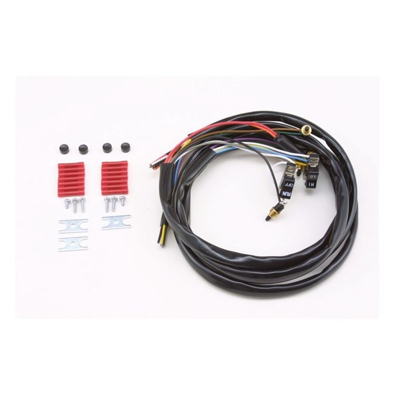 Strömbrytare kabel MCS Big Twin 72-81 svart
