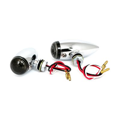 Baklykta MCS Micro LED krom/rökfärgad
