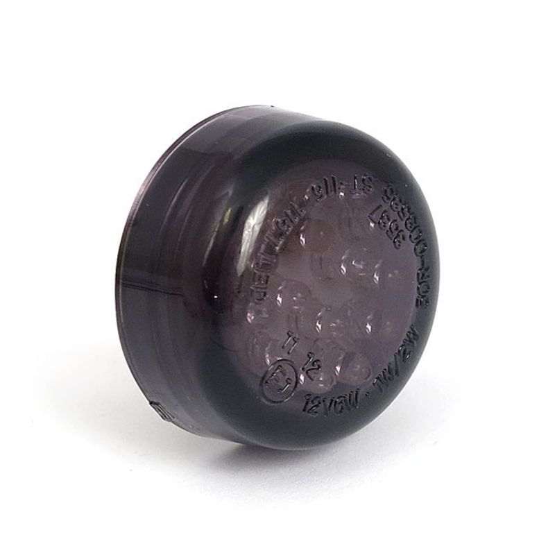 Baklykta MCS 30mm LED universal rökfärgad