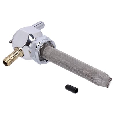 Bensinkran Pingel Power-Flo aluminium vänster Big Twin, XL Sportster 75-06