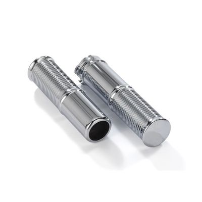 Handtag styre Kustom Tech FL aluminium 74-22 krom