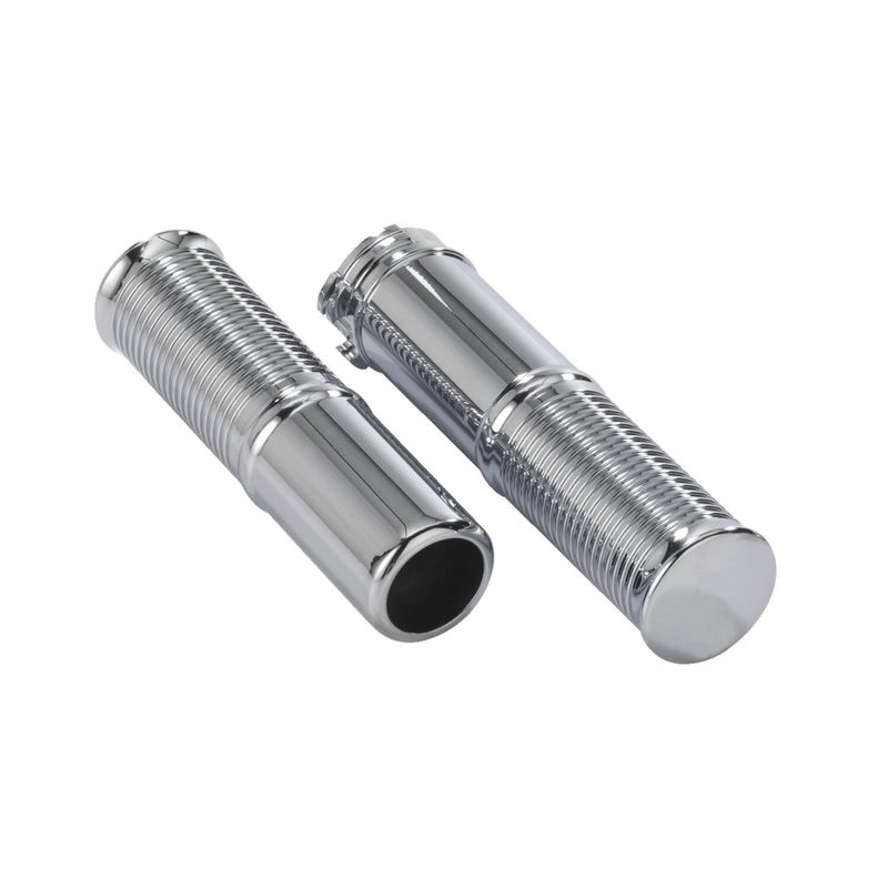 Handtag styre Kustom Tech FL aluminium 74-22 krom