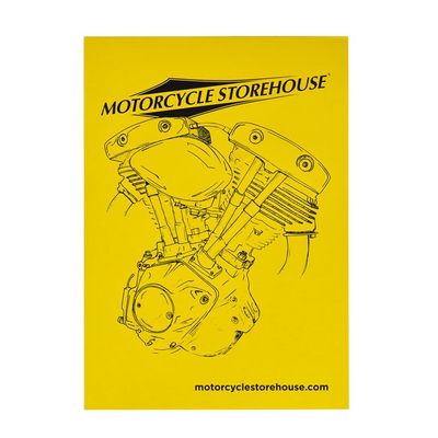 Anteckningsblock A4 MCS Motorcycle Storehouse