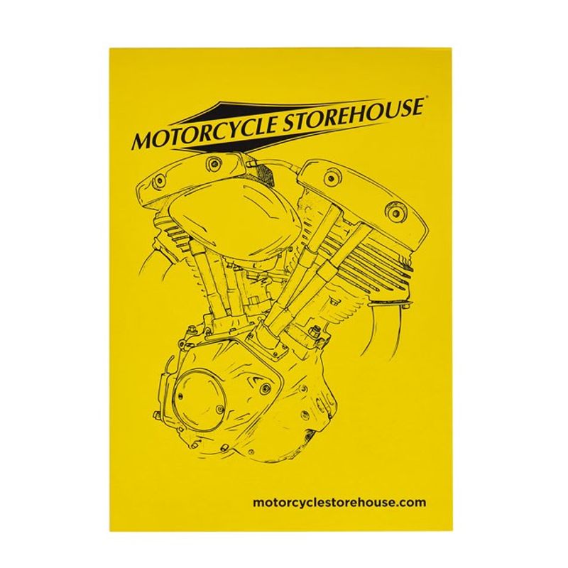 Anteckningsblock A4 MCS Motorcycle Storehouse