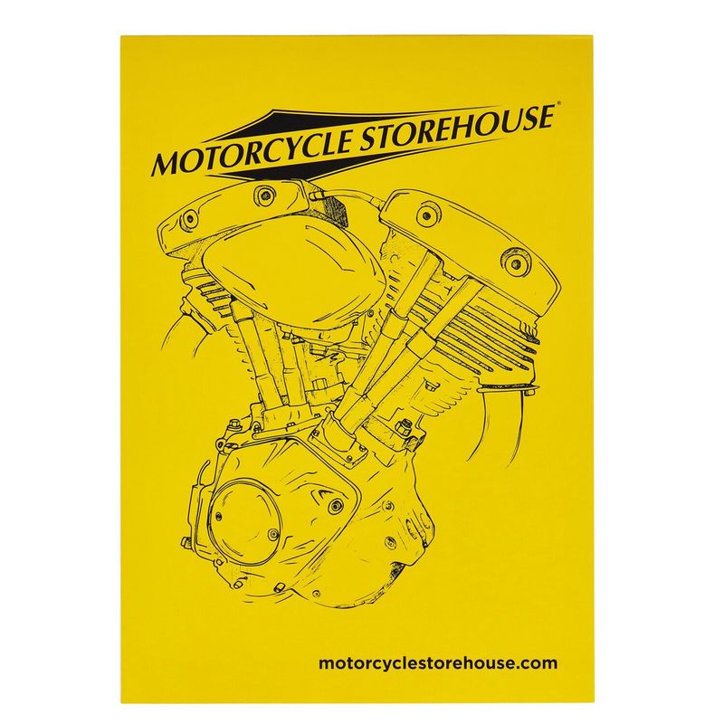 Anteckningsblock A4 MCS Motorcycle Storehouse