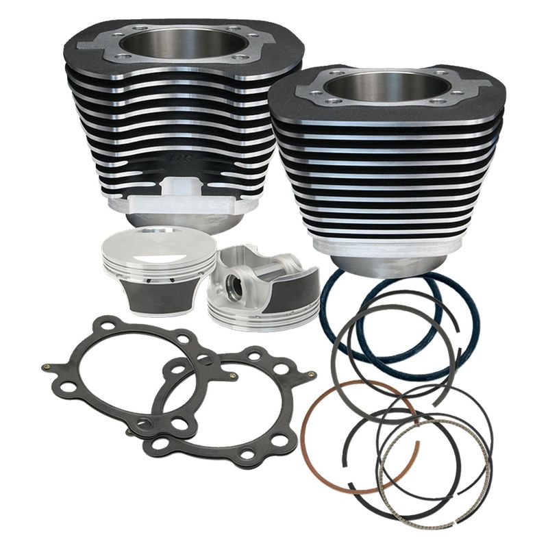 Kolvsats cylinder S&S 96" 106" svart 96" Dyna 06-17