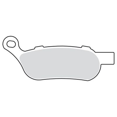 Bromsbelägg EBC FA458V V-Pad halvsintrade koppar Softail, Dyna 08-17