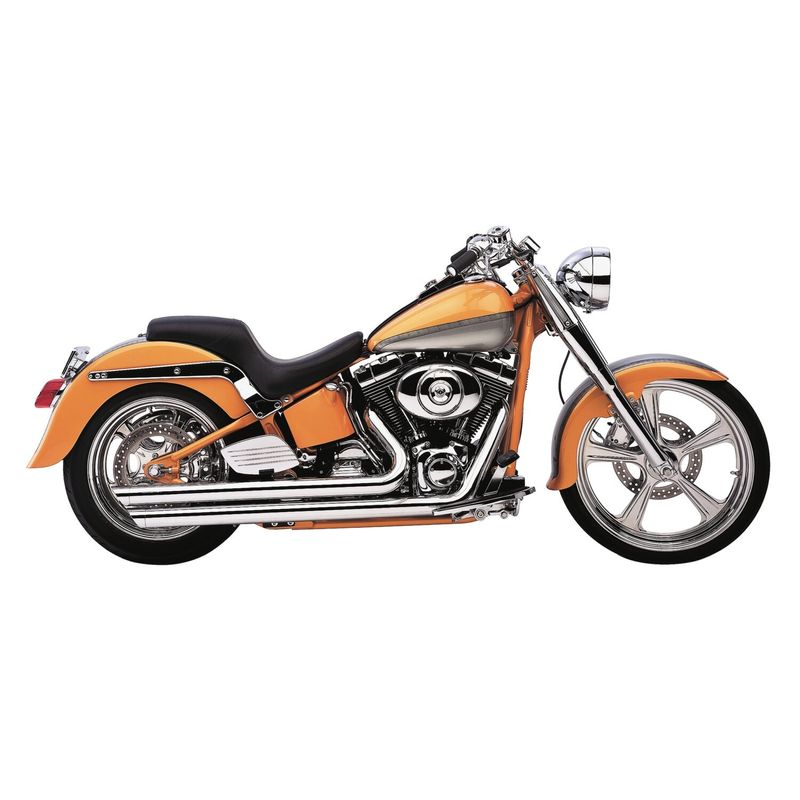 Avgassystem Cobra Speedster SlashDown krom Softail 86-06