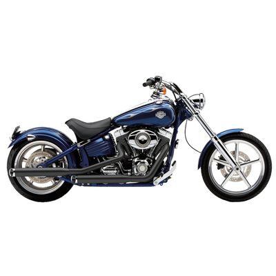 Slip-on ljuddämpare Cobra 3" svart Softail FLSTF Fatboy 00-06 m.fl.