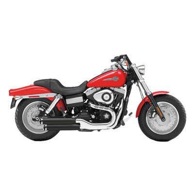 Slip-on ljuddämpare Cobra 3" svart FXDF Fat Bob 08-16