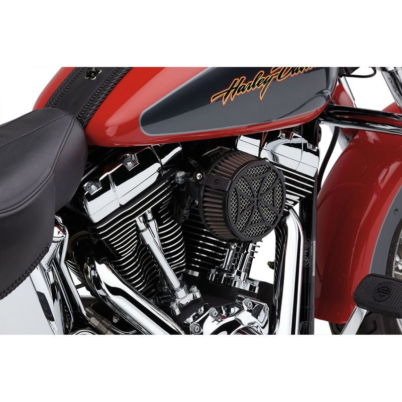 Luftfiltersats Cobra 606-0103-02B Cross svart XL Sportster 04-22