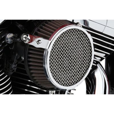 Luftfiltersats Cobra 606-0102-03 krom Softail 01-15
