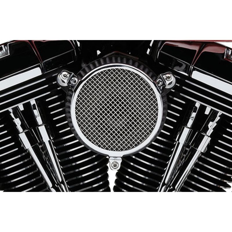 Luftfiltersats Cobra 606-0102-03 krom Softail 01-15