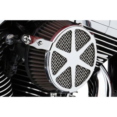 Luftfiltersats Cobra 606-0100-04 Spoke krom Softail 16-17