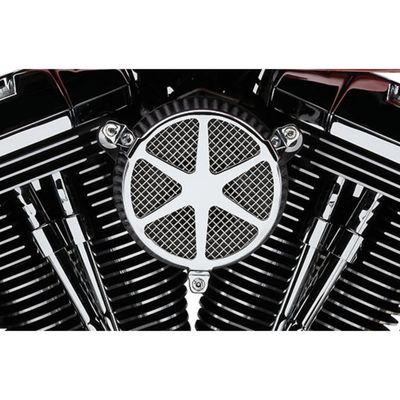 Luftfiltersats Cobra 606-0100-04 Spoke krom Softail 16-17