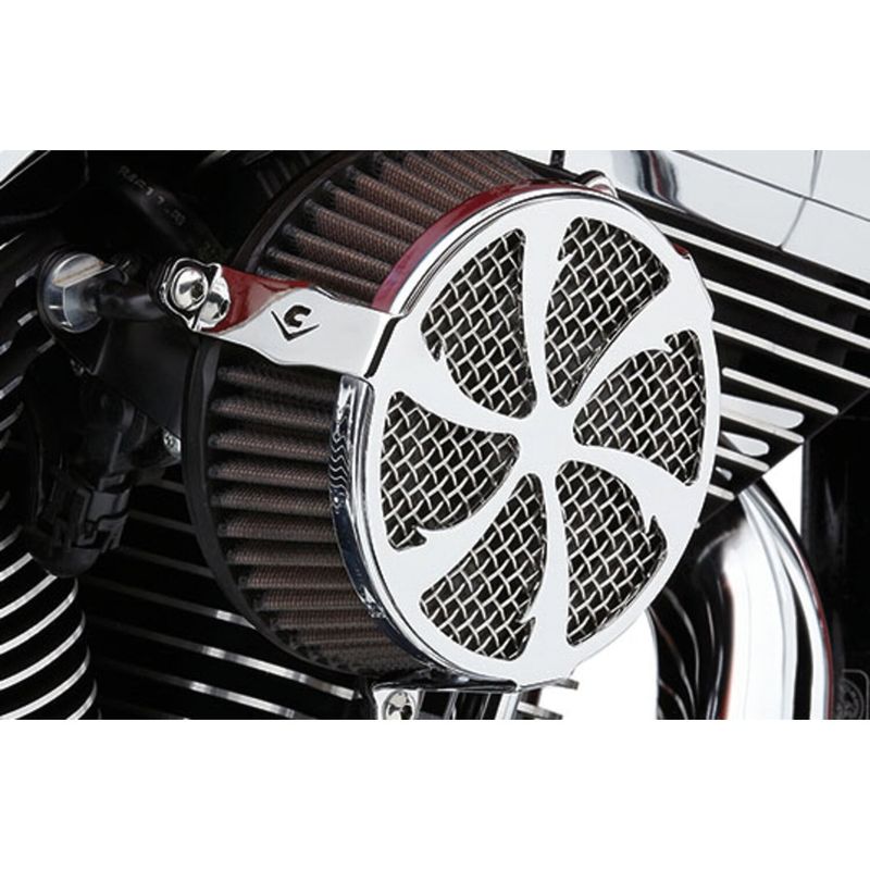 Luftfiltersats Cobra 606-0103-01 Swept krom XL Sportster 04-22