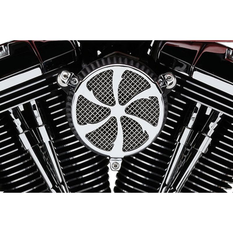 Luftfiltersats Cobra 606-0100-01-SB Swept krom Softail 16-17