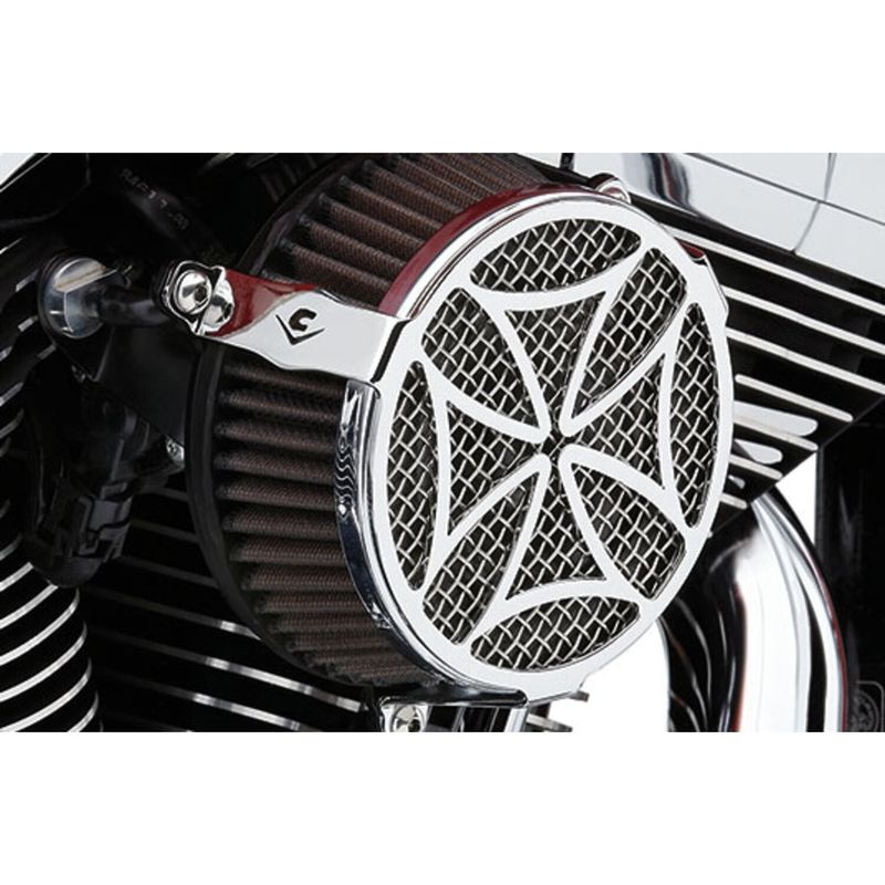 Luftfiltersats Cobra 606-0100-02 krom Softail 16-17