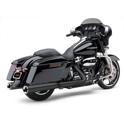 Ljuddämpare Cobra Powrflo 4-1/2" svart Touring 17-26
