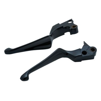Handtag broms/koppling Kuryakyn Boss Blade svart FLHT, FLTR, FLHX, FLHR