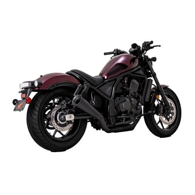 Ljuddämpare avgassystem Vance & Hines mattsvart Honda Rebel 1100 21-22