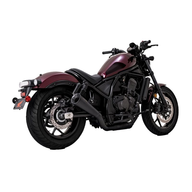 Ljuddämpare avgassystem Vance & Hines mattsvart Honda Rebel 1100 21-22