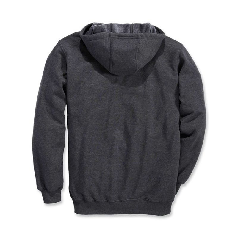 Hoodie Carhartt stl S 10.5 kolfiber melerad grå justerbar 100074-026SREG
