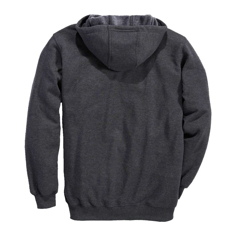 Hoodie Carhartt stl S 10.5 kolfiber melerad grå justerbar 100074-026SREG