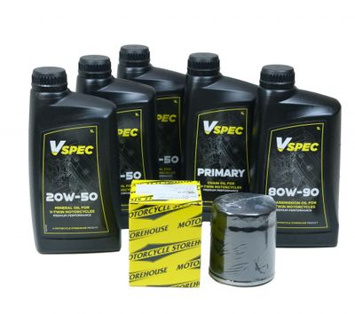 Servicekit Evo MCS Syntet (4L, Svart)