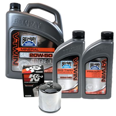 Servicekit Twin-Cam Bel-Ray (4L, Krom)