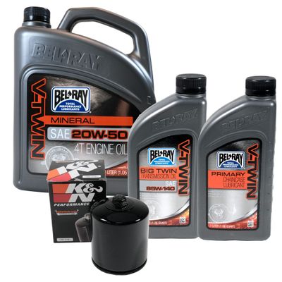 Servicekit Twin-Cam Bel-Ray (4L, Svart)