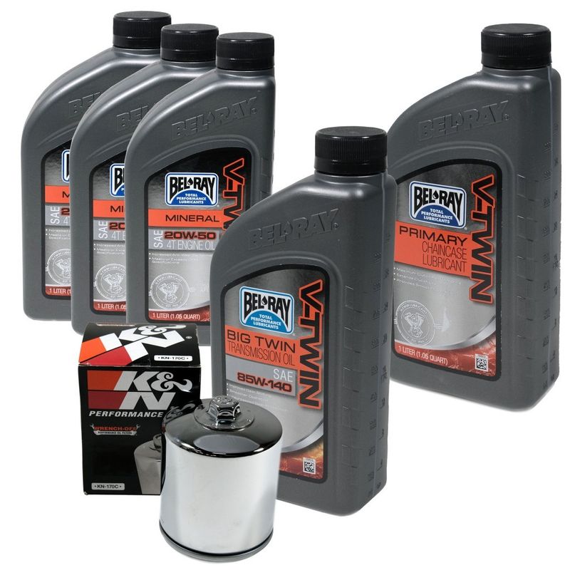 Servicekit Evo Bel-Ray Syntet (4L, Krom)