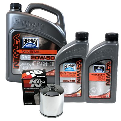 Servicekit Evo Bel-Ray (4L, Krom)