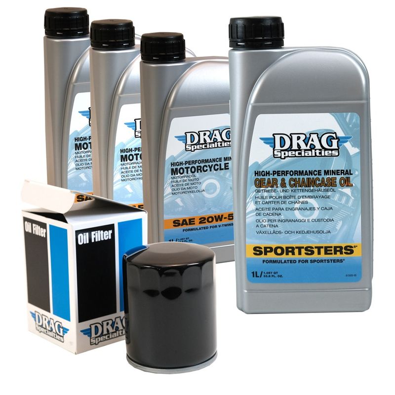 Servicekit Sportster Drag Specialties (Svart)