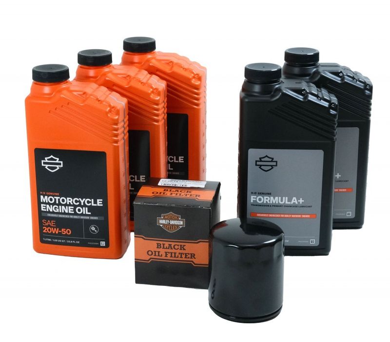 Servicekit Evo Harley-Davidson SYN3 (4L, Svart)