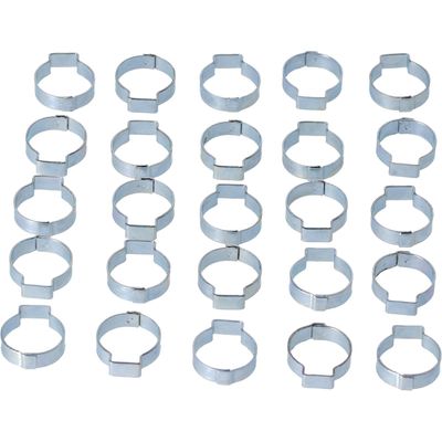 Klammer MCS ID 13/16 20.57 förzinkad (25-pack)