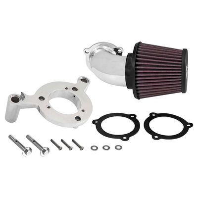 Luftfiltersats K&N 63-1131P AirCharger polerad FLT/Touring 08-16