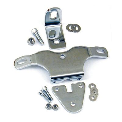 Motorfäste MCS Motormount kraftig krom Softail 84-99
