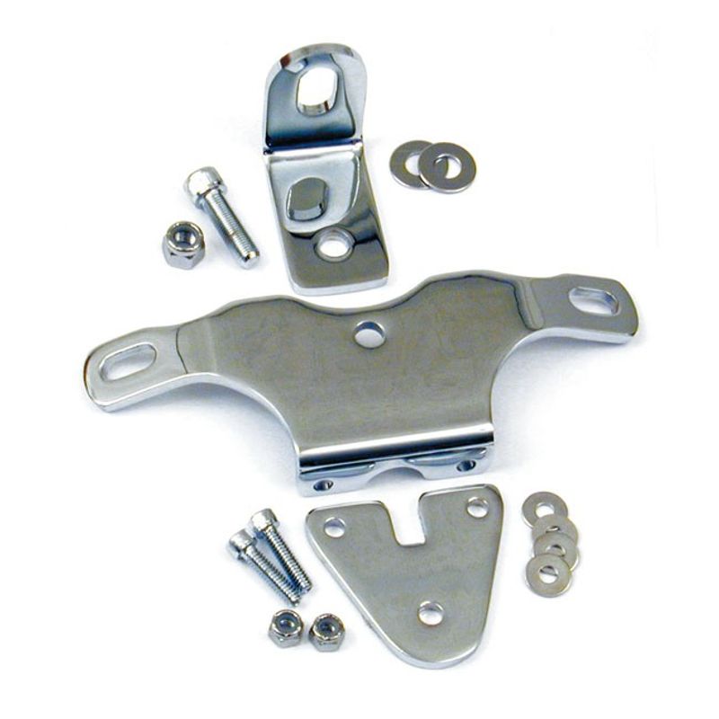 Motorfäste MCS Motormount kraftig krom Softail 84-99