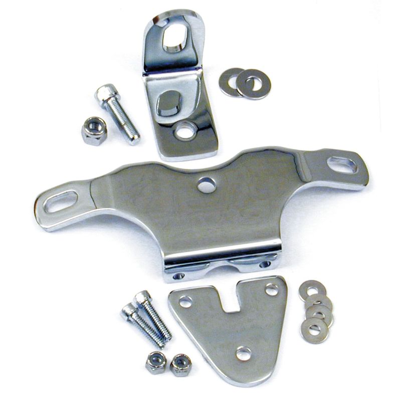 Motorfäste MCS Motormount kraftig krom Softail 84-99