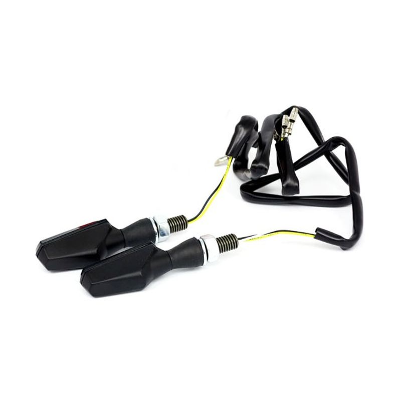 Blinkers/positionsljus LED MCS Cob svart universal