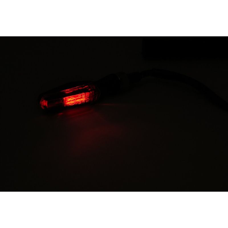 Blinkers baklykta MCS Cob LED svart universal