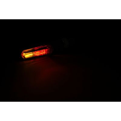 Blinkers baklykta MCS Cob LED svart universal