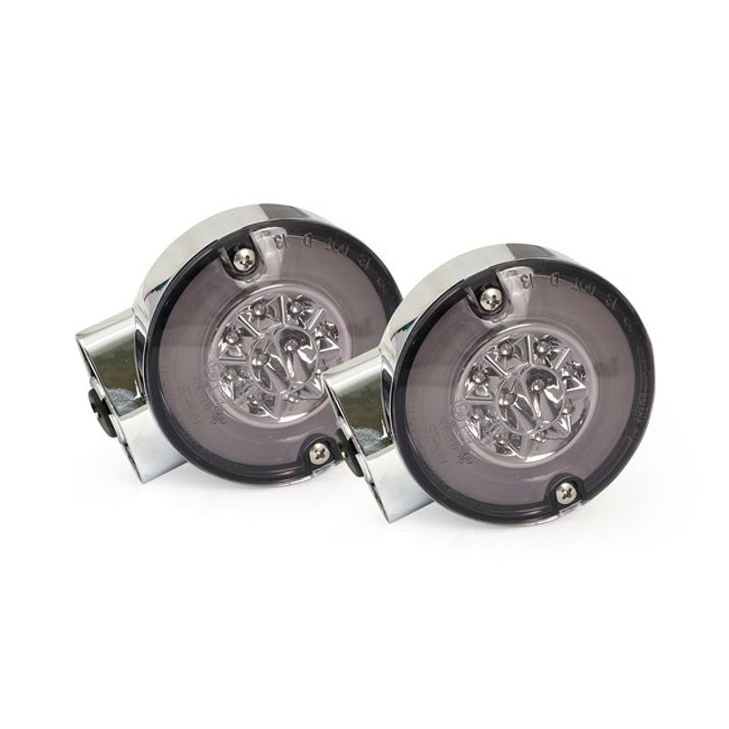 Blinkers baklykta bak MCS Ringers FL LED krom FLST 99-13