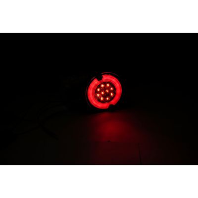 Blinkers baklykta bak MCS Ringers FL LED krom FLST 99-13
