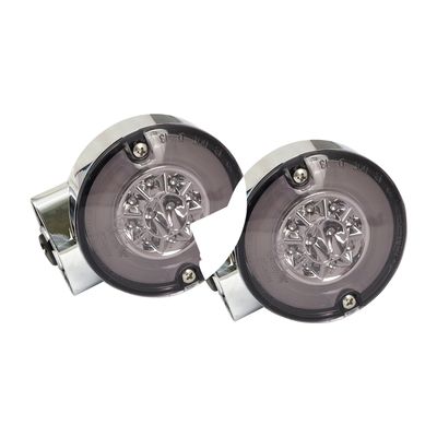 Blinkers baklykta bak MCS Ringers FL LED krom FLST 99-13